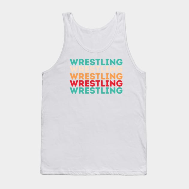 Wrestling Tank Top by HobbyAndArt